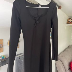 H&M black dress